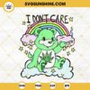 I Don't Care Bear Marijuana SVG, Care Bears Smoke Weed SVG, Funny Stoner SVG PNG DXF EPS