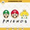Super Mario Friends SVG, Mario Luigi And Princess Peach SVG, Super Mario Bros SVG PNG DXF EPS Cut Files