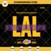 Los Angeles Lakers Playoffs 2023 SVG, NBA Playoffs 2023 SVG PNG DXF EPS