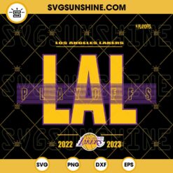Los Angeles Lakers Playoffs 2023 SVG, NBA Playoffs 2023 SVG PNG DXF EPS