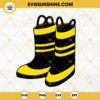 Firefighting Boots SVG, Fireman Boots SVG, Firefighter SVG, Fire Items SVG PNG DXF EPS