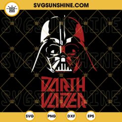 Darth Vader Poster SVG, Anakin Skywalker SVG, Star Wars SVG PNG DXF EPS Files