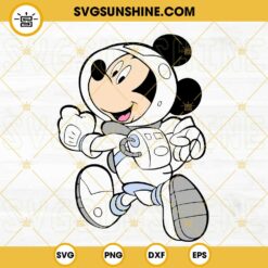 Mickey Astronaut SVG, Mickey Mouse Space SVG, Disney Space Mountain SVG PNG DXF EPS Cutting Files