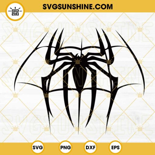 Spiderman Logo SVG, Super Hero Marvel Comics SVG PNG DXF EPS Cricut