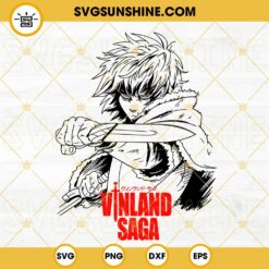 Vinland Saga SVG, Thorfinn SVG, Torufin SVG, Anime SVG PNG DXF EPS Instant Download