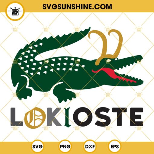 Lokioste Loki SVG, Marvel SVG, Avenger SVG PNG DXF EPS Cricut