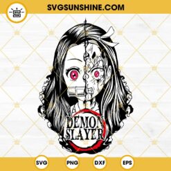 Nezuko SVG, Nezuko Demon Slayer Movies SVG PNG DXF EPS Cricut Design