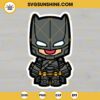 Batman SVG, Batman And Super Man DC Chibi SVG PNG DXF EPS Cricut