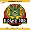 Jurassic T rex Pop SVG, Jurassic Park SVG PNG DXF EPS Cricut