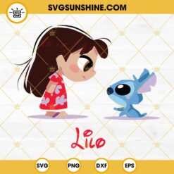 Lilo And Stitch Chibi SVG, Stitch Disney SVG PNG DXF EPS Cricut