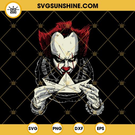 Pennywise SVG, It Movies Stephenking SVG PNG DXF EPS Cricut