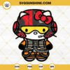 Hello Kitty Poe Dameron SVG, Kitty Star Wars SVG PNG DXF EPS Cricut