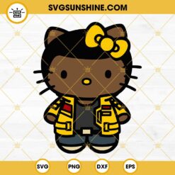 Hello Kitty Finn SVG, Kitty Star Wars SVG PNG DXF EPS Cricut