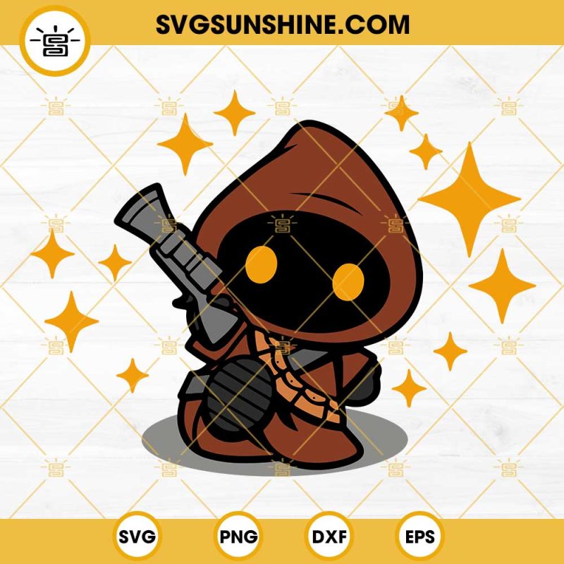 Jawa Star Wars SVG, Star Wars Movies SVG PNG DXF EPS Cricut
