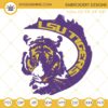 LSU Tigers Logo Machine Embroidery Designs Files