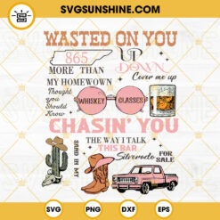 Wasted On You SVG, Morgan Wallen SVG, Country Music SVG PNG DXF EPS Cricut