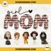Girl Mom Horror Characters PNG, Horror Girl Chibi PNG, Funny Mothers Day PNG Clipart