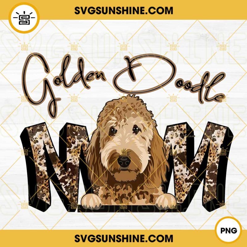 Goldendoodle Mom PNG, Goldendoodle Mama PNG, Dog Mom PNG, Mothers Day ...