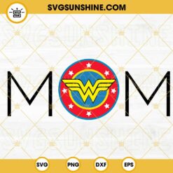 Wonder Woman Chibi SVG, Superhero Woman SVG