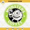 Monsters Coffee Starbucks Logo SVG, Mike Wazowski Monsters Inc Coffee SVG, Funny Disney Starbucks SVG PNG DXF EPS Cricut