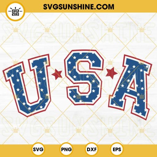 Retro USA SVG, America SVG, American Patriotic SVG, United States SVG, Happy 4th Of July SVG PNG DXF EPS Cricut