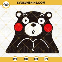 Kumamon SVG, For The Glory Of Satan SVG PNG DXF EPS Files