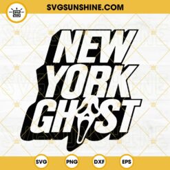 New York Ghost Scream SVG, Ghostface SVG, Scary Movie SVG, Halloween SVG PNG DXF EPS