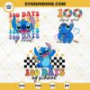 100 Days Of School Stitch SVG Bundle, Back To School SVG, Disney 100 Days Of School SVG PNG DXF EPS