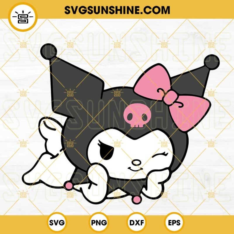 Hello Kitty Kuromi Svg Sanrio Cartoon Character Svg Png Dxf Eps 8983