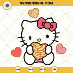Hello Kitty Concha SVG, Kitty Cat SVG, Sanrio White Cat SVG PNG DXF EPS