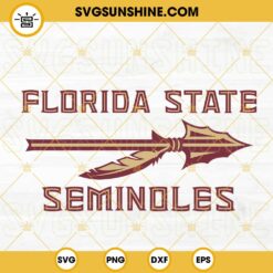 Seminoles SVG, Florida State Seminoles FSU SVG, Florida State Seminoles Feather SVG