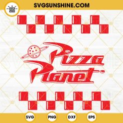 Pizza Planet SVG, Pizza Box Party SVG, Toy Story Disney Pixar SVG PNG DXF EPS