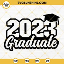 2023 Grad Squad SVG, 2023 Senior SVG, Graduate SVG PNG DXF EPS Cricut