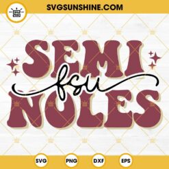 Go Noles Seminoles SVG, FSU Florida State Preppy Retro SVG, Florida State University SVG