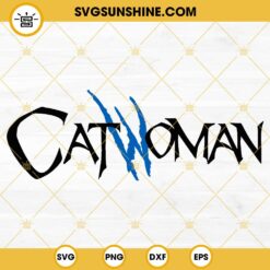 Catwoman Logo SVG, DC Comics Superhero SVG PNG DXF EPS Cricut