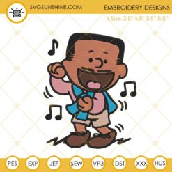 Carlton Banks Embroidery Designs, The Fresh Prince Of Bel Air Machine Embroidery Files