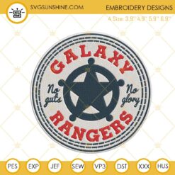 Galaxy Rangers Allstar Machine Embroidery Designs