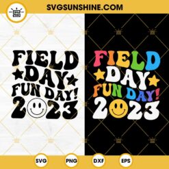 Field Day Fun Day 2023 SVG, Field Day SVG Bundle, School Game Day SVG, Field Day Teacher SVG
