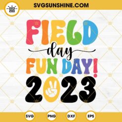 Field Day Fun Day 2023 SVG, Field Day 2023 SVG, Retro School Game Day SVG, Field Day SVG