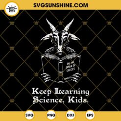 Keep Learning Science Kids SVG PNG DXF EPS Cut Files