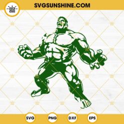 The Incredible Hulk SVG, Hulk SVG Cut Files For Cricut Silhouette