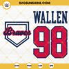 Wallen 98 Braves SVG PNG DXF EPS Digital Download