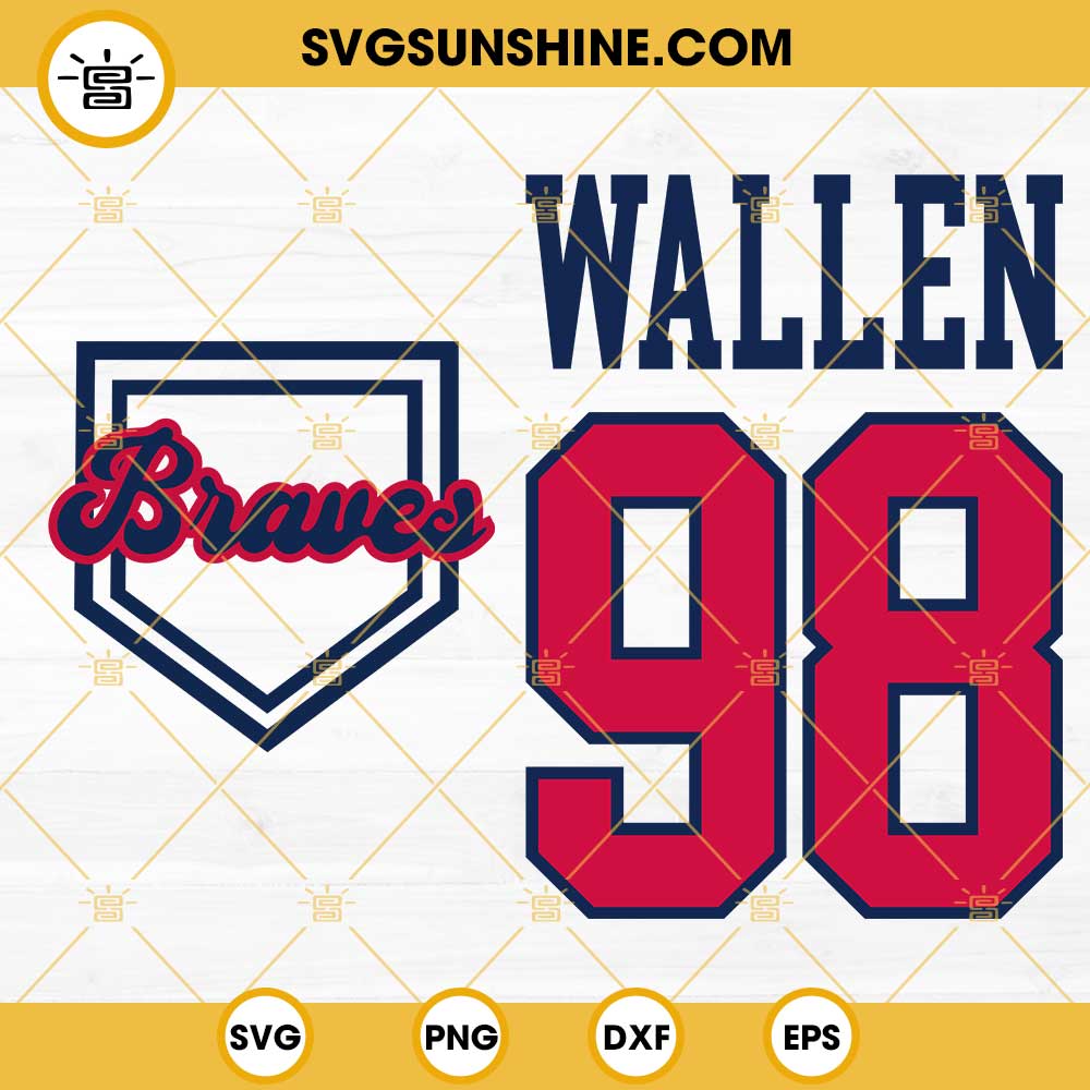 98 Braves svg , If We We’Re A Team Png, Braves 98 wallen svg, Morgan Song  SVG DXF EPS PNG, Cricut, for Cricut, Silhouette, Digital Download , file cut