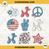4th Of July Retro Smiley Face PNG, Hippie PNG, Balloon PNG, American Disco Ball PNG