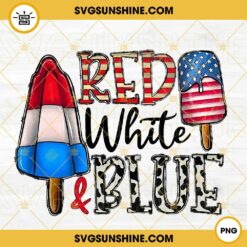 Red White And Blue PNG, America Flag Ice Cream PNG, 4th Of July PNG Digital Download