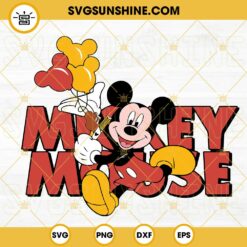 Mickey Mouse SVG, Disney Cartoon SVG, Mouse Trip SVG, Disney Family Vacation SVG PNG DXF EPS