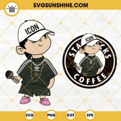 Baby Peso Pluma SVG, Starbucks Logo SVG, Music Regional Singer SVG PNG DXF EPS Cut Files