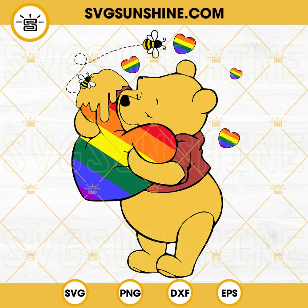 Disney LGBT Pride Mickey SVG, Funny Mouse LBGT SVG