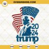 Trump 2024 American Flag SVG, Make America Great Again 2024 SVG, 2024 Presidential Election SVG, Republican Party SVG PNG DXF EPS