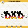 Dad Mickey Mouse SVG, Disney Mouse Dad SVG, Fathers Day SVG PNG DXF EPS Cricut